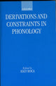 Book cover of: Derivations and Constraints in Phonology