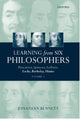 Book cover of: Learning from Six Philosophers: Volume 2