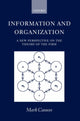 Book cover of: Information and Organization. By: Mark Casson