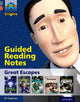 Book cover of: Project X Origins: Grey Book Band, Oxford Level 13: Great Escapes: Guided reading notes. By: Jo Tregenza