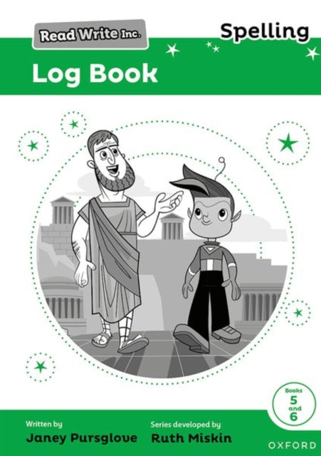 Book cover of: Read Write Inc. Spelling: Read Write Inc. Spelling: Log Book 5-6 (Pack of 30). By: Ruth Miskin