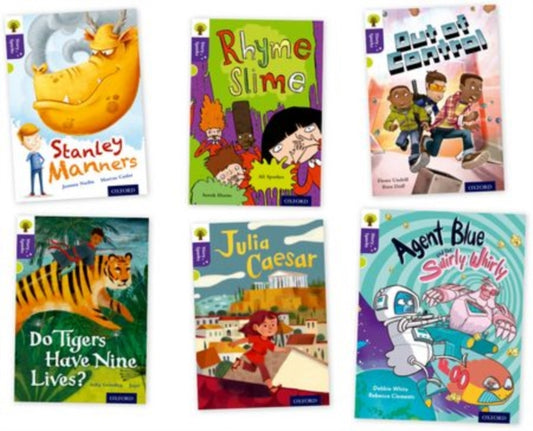 Book cover of: Oxford Reading Tree Story Sparks: Oxford Level 11: Mixed Pack of 6. By: Joanna Nadin