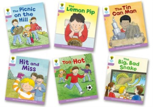 Book cover of: Oxford Reading Tree Biff, Chip and Kipper Stories Decode and Develop: Level 1+: Level 1+ More B Decode and Develop Pack of 6