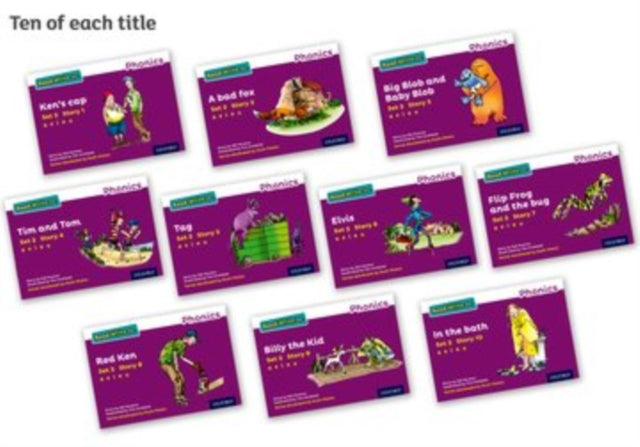 Book cover of: Read Write Inc. Phonics: Purple Set 2 Core Storybooks (Pack of 100). By: Gill Munton