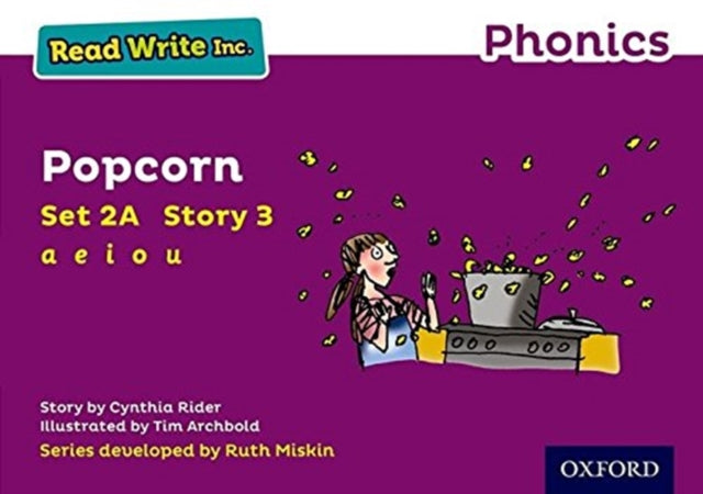 Book cover of: Read Write Inc. Phonics: Popcorn (Purple Set 2A Storybook 3). By: Oxford Author
