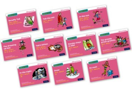 Book cover of: Read Write Inc. Phonics: Pink Set 3 Core Storybooks (Mixed Pack of 10). By: Gill Munton