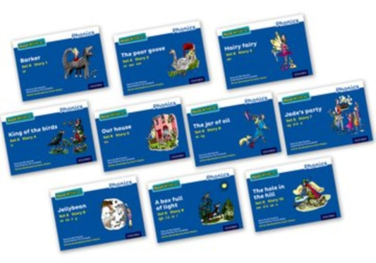 Book cover of: Read Write Inc. Phonics: Blue Set 6 Core Storybooks (Mixed Pack of 10). By: Gill Munton