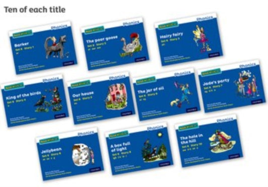 Book cover of: Read Write Inc. Phonics: Blue Set 6 Core Storybooks (Pack of 100). By: Gill Munton