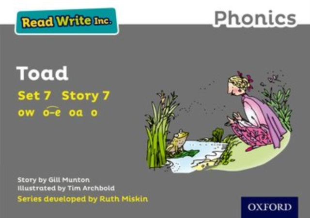 Book cover of: Read Write Inc. Phonics: Toad (Grey Set 7 Storybook 7). By: Gill Munton