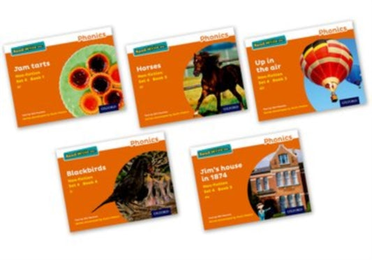 Book cover of: Read Write Inc. Phonics: Orange Set 4 Non-fiction books (Mixed Pack of 5). By: Gill Munton