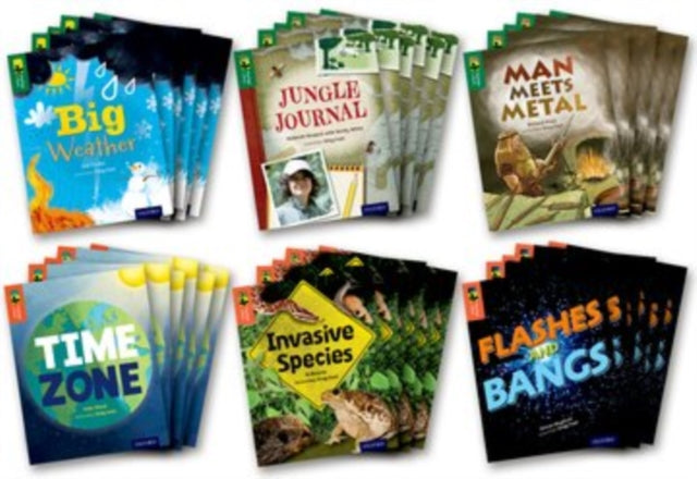 Book cover of: Oxford Reading Tree TreeTops inFact: Oxford Level 12/13: Pack of 36. By: Zoë Clarke
