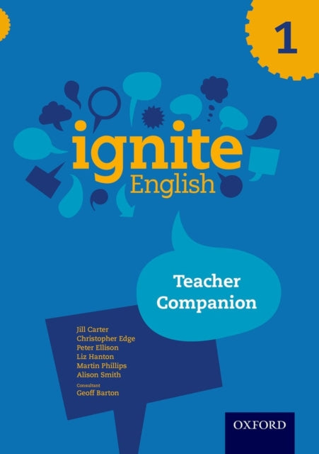Book cover of: Ignite English: Teacher Companion 1. By: Jill Carter