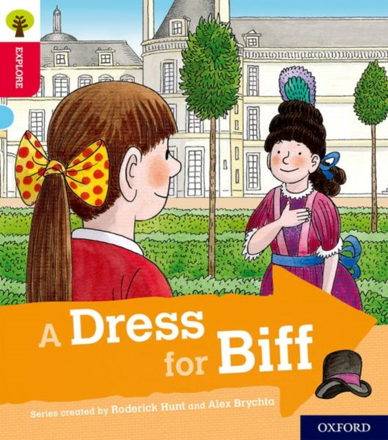 Book cover of: Oxford Reading Tree Explore with Biff, Chip and Kipper: Oxford Level 4: A Dress for Biff. By: Paul Shipton