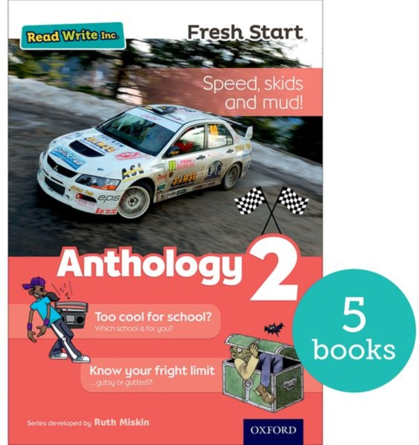 Book cover of: Read Write Inc. Fresh Start: Anthology 2 - Pack of 5. By: Ruth Miskin