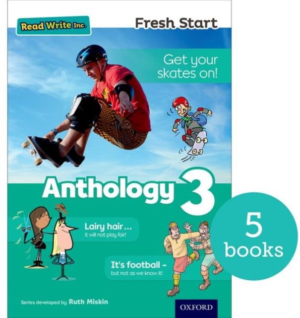 Book cover of: Read Write Inc. Fresh Start: Anthology 3 - Pack of 5. By: Ruth Miskin