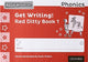 Book cover of: Read Write Inc. Phonics: Get Writing! Red Ditty Book 1 Pack of 10. By: Ruth Miskin