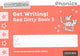 Book cover of: Read Write Inc. Phonics: Get Writing! Red Ditty Book 3 Pack of 10. By: Ruth Miskin