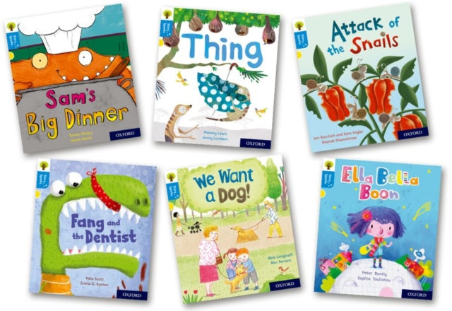 Book cover of: Oxford Reading Tree Story Sparks: Oxford Level 3: Mixed Pack of 6. By: Teresa Heapy