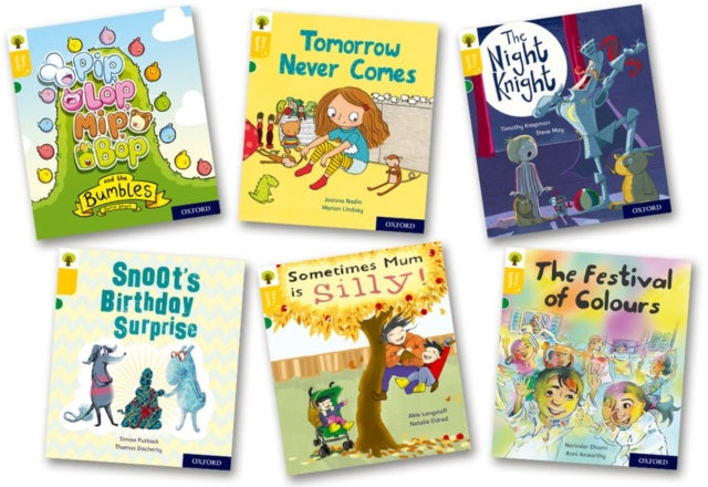 Book cover of: Oxford Reading Tree Story Sparks: Oxford Level 5: Mixed Pack of 6. By: Jamie Smart