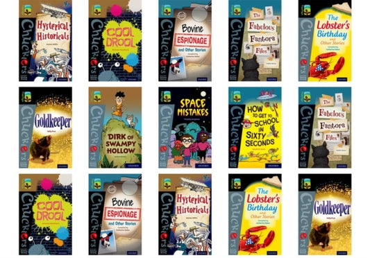 Book cover of: Oxford Reading Tree TreeTops Chucklers: Oxford Levels 18-20: Pack of 54. By: Jeremy Strong