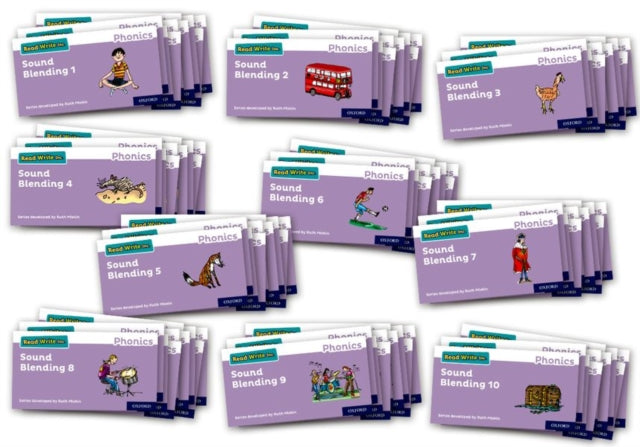 Book cover of: Read Write Inc. Phonics: Sound Blending Books (Pack of 100). By: Ruth Miskin