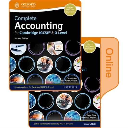 Book cover of: Complete Accounting for Cambridge IGCSE & O Level. By: Brian Titley