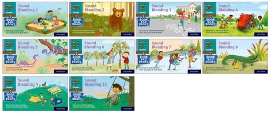 Book cover of: Read Write Inc. Phonics: Sound Blending Book Bag Books (Mixed Pack of 10). By: Ruth Miskin