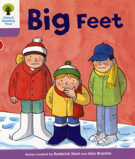 Book cover of: Oxford Reading Tree: Level 1+: First Sentences: Big Feet