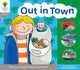 Book cover of: Oxford Reading Tree: Level 1: Floppy's Phonics: Sounds and Letters: Out in Town. By: Roderick Hunt