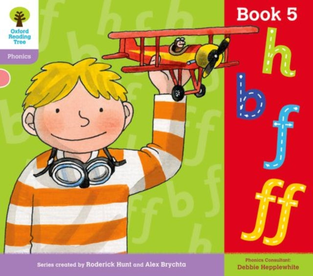 Book cover of: Oxford Reading Tree: Level 1+: Floppy's Phonics: Sounds and Letters: Book 5. By: Debbie Hepplewhite