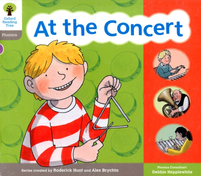 Book cover of: Oxford Reading Tree: Level 1 More A: Floppy's Phonics: Sounds Books: Pack of 6. By: Roderick Hunt