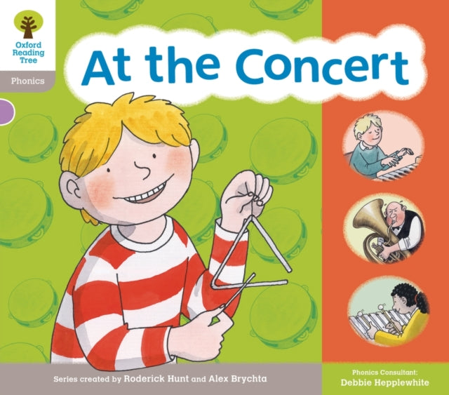 Book cover of: Oxford Reading Tree: Floppy Phonic Sounds & Letters Level 1 More a At the Concert. By: Roderick Hunt
