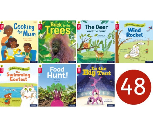 Book cover of: Oxford Reading Tree Word Sparks: Oxford Level 4: Class Pack of 48. By: James Clements