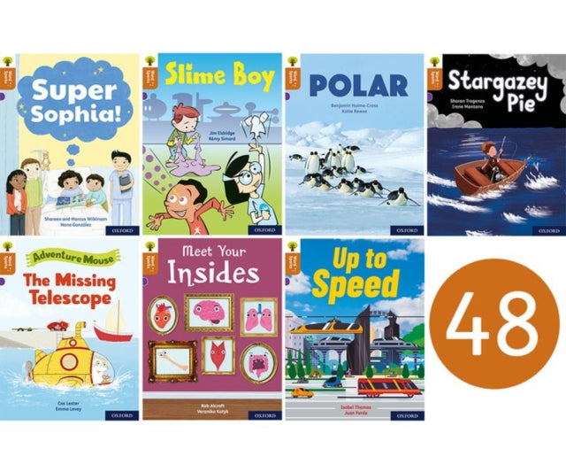 Book cover of: Oxford Reading Tree Word Sparks: Level 8: Class Pack of 48. By: James Clements