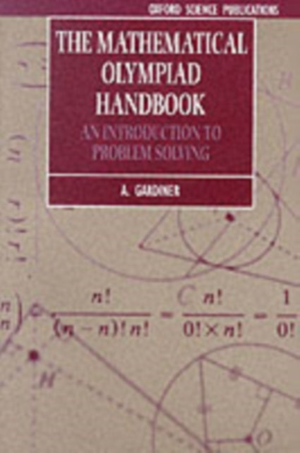 Book cover of: Mathematical Olympiad Handbook