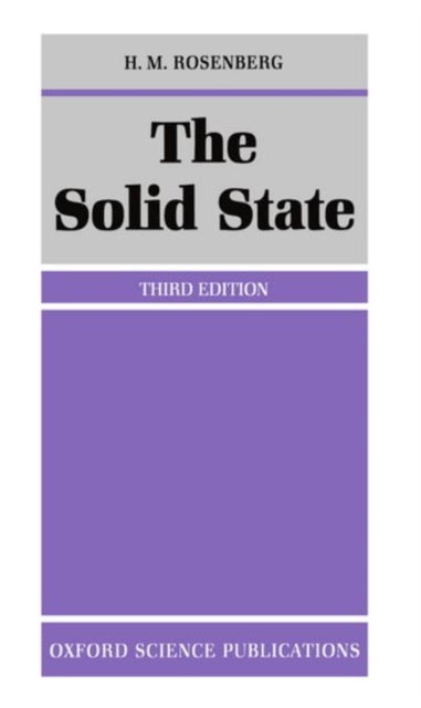 Book cover of: Solid State