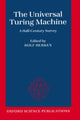 Book cover of: Universal Turing Machine. By: Rolf Herken