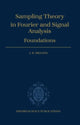 Book cover of: Sampling Theory in Fourier and Signal Analysis: Foundations