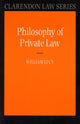 Book cover of: Philosophy of Private Law. By: Lucy, William, William Lucy