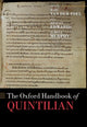 Book cover of: Oxford Handbook of Quintilian. By: Marc van der Poel
