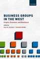 Book cover of: Business Groups in the West. By: Asli M. Colpan