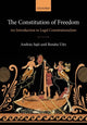 Book cover of: Constitution of Freedom. By: András Sajó