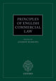 Book cover of: Principles of English Commercial Law. By: Andrew Burrows