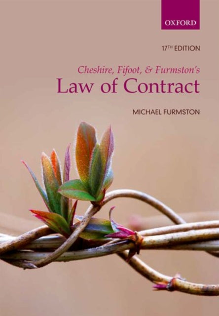 Book cover of: Cheshire, Fifoot, and Furmston's Law of Contract. By: MP Furmston