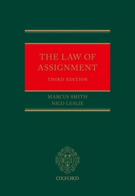 Book cover of: Law of Assignment. By: Marcus Smith