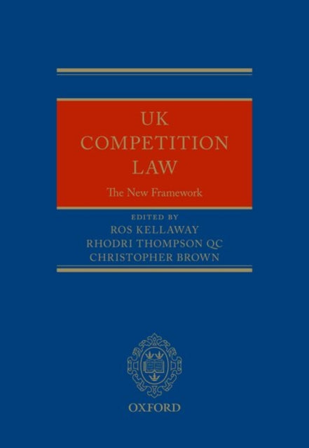 Book cover of: UK Competition Law