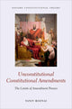 Book cover of: Unconstitutional Constitutional Amendments. By: Yaniv Roznai