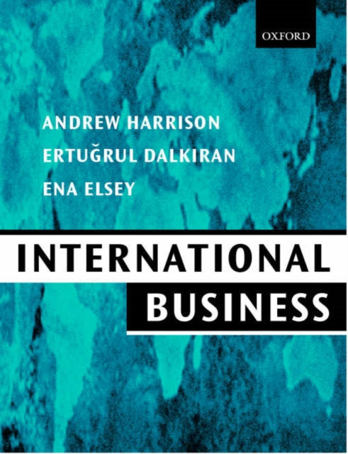 Book cover of: International Business. By: Andrew Harrison