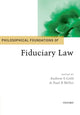 Book cover of: Philosophical Foundations of Fiduciary Law