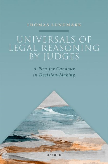 Book cover of: Universals of Legal Reasoning by Judges. By: Thomas Lundmark